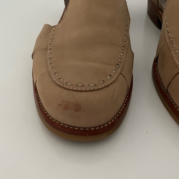 (Sold) Eddie Bauer | Beige Suede Fisherman Sandals - Picture 7 of 7